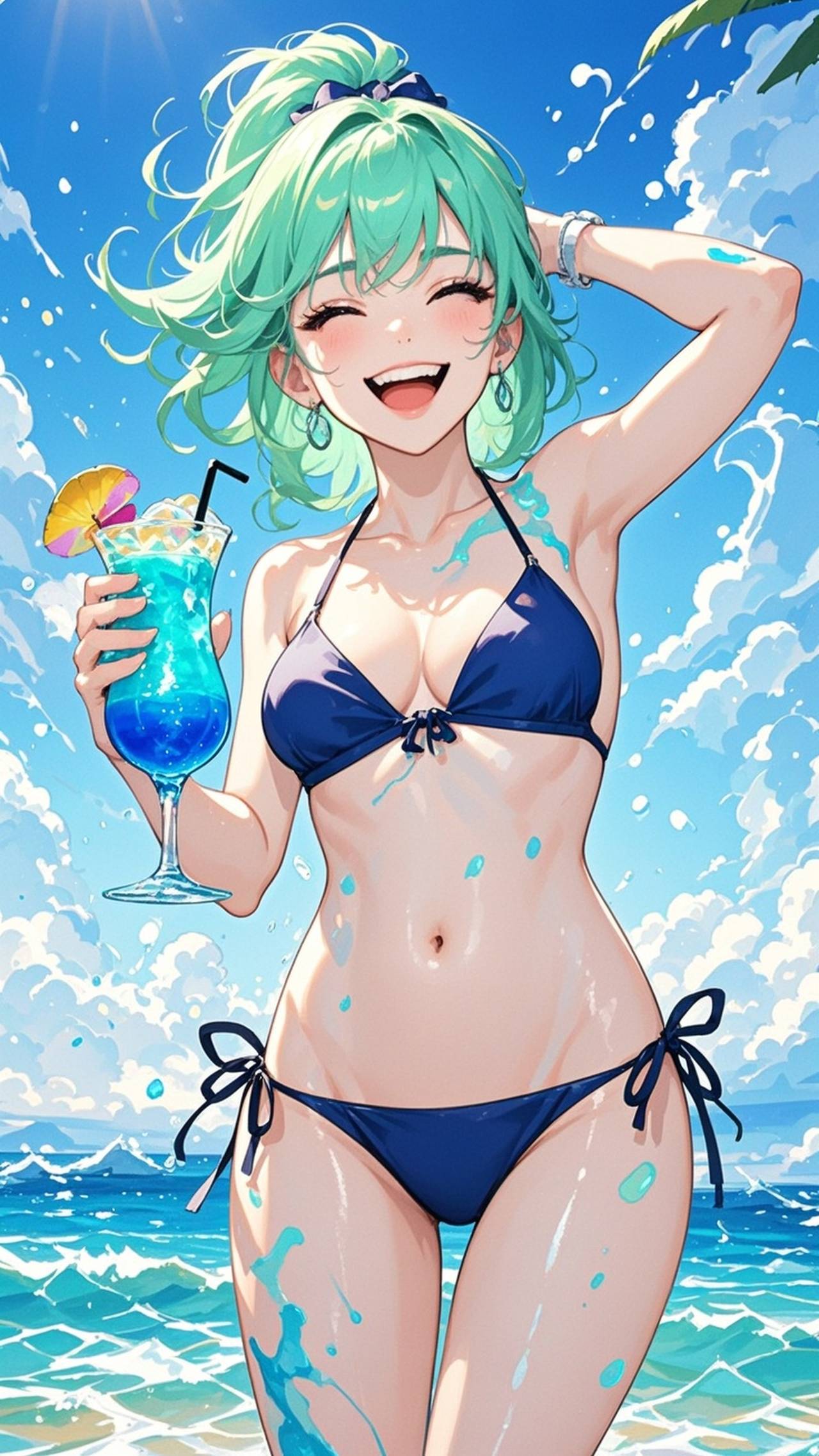 綺麗な海より可愛い君🌊