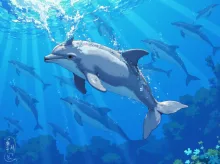 イルカ — Naoto_Umeda_52さんのAIイラスト