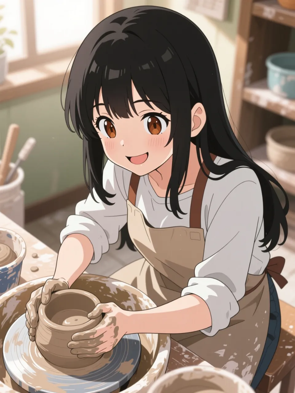 楽しい陶芸教室♪