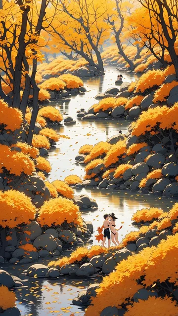 爽やか癒し系イラスト - 画像生成チャレンジ / mond