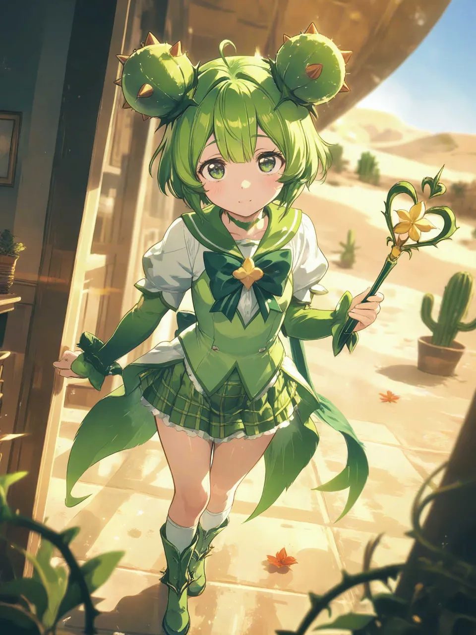 サボテン魔法少女