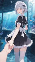 水族館デート — たんこぶさんのAIイラスト