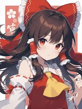 霊夢 — らっこ✨さんのAIイラスト