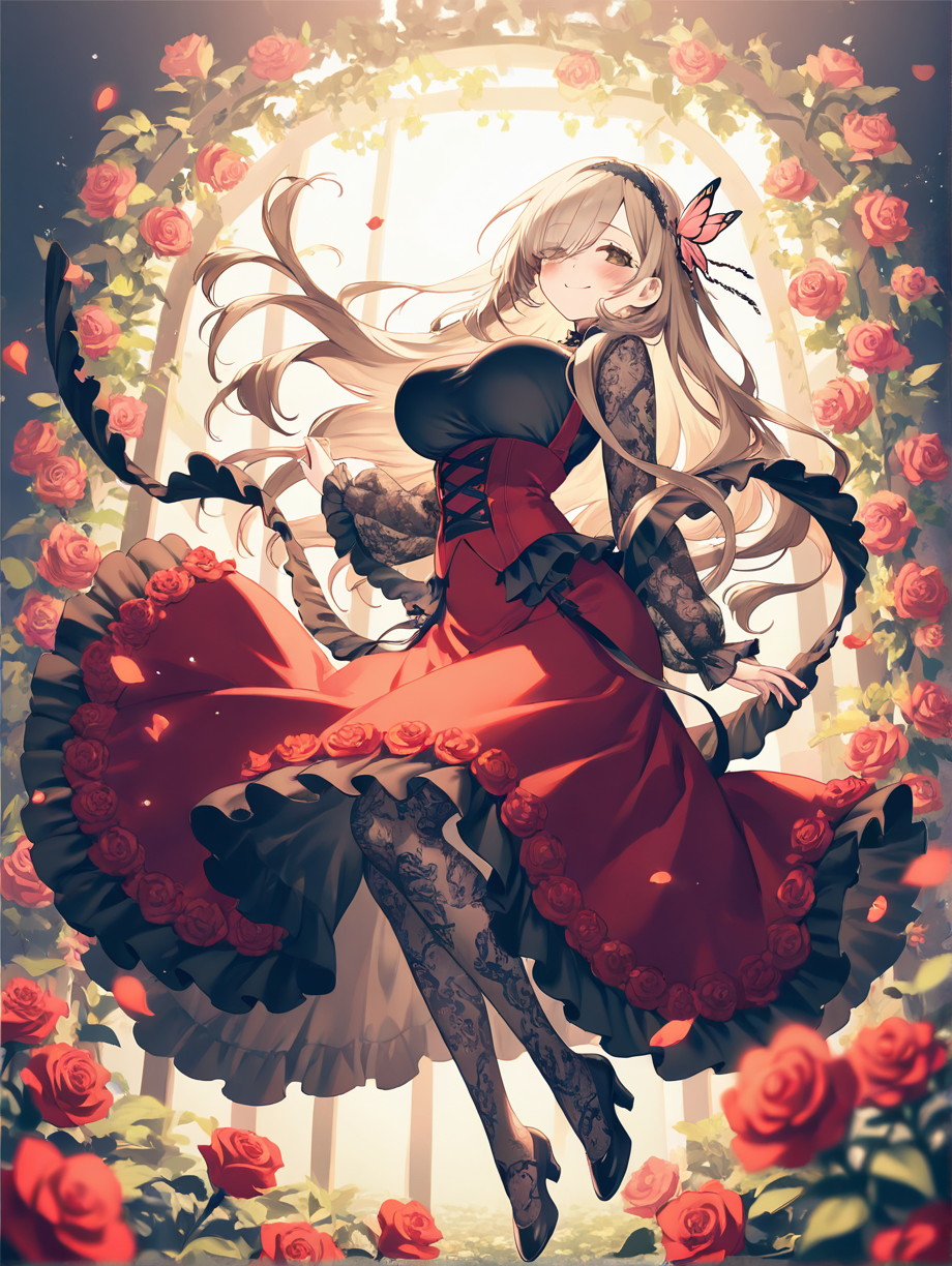 薔薇の庭園