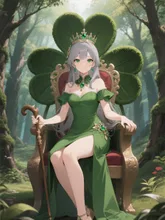 クローバークイーン娘 — しーーや。さんのAIイラスト