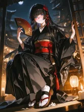 扇子·秋の夜の舞 の投稿作品