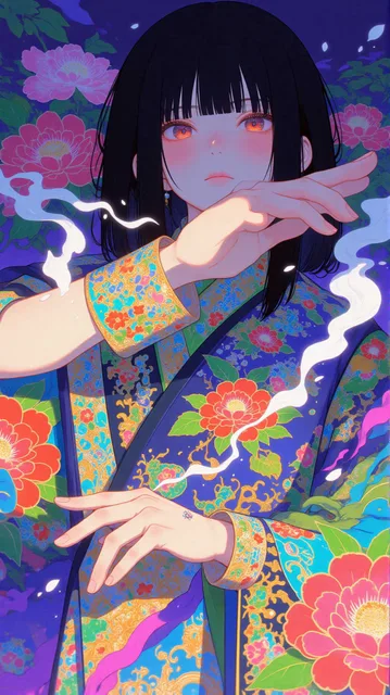 CLAMP style、xxxholic vibes