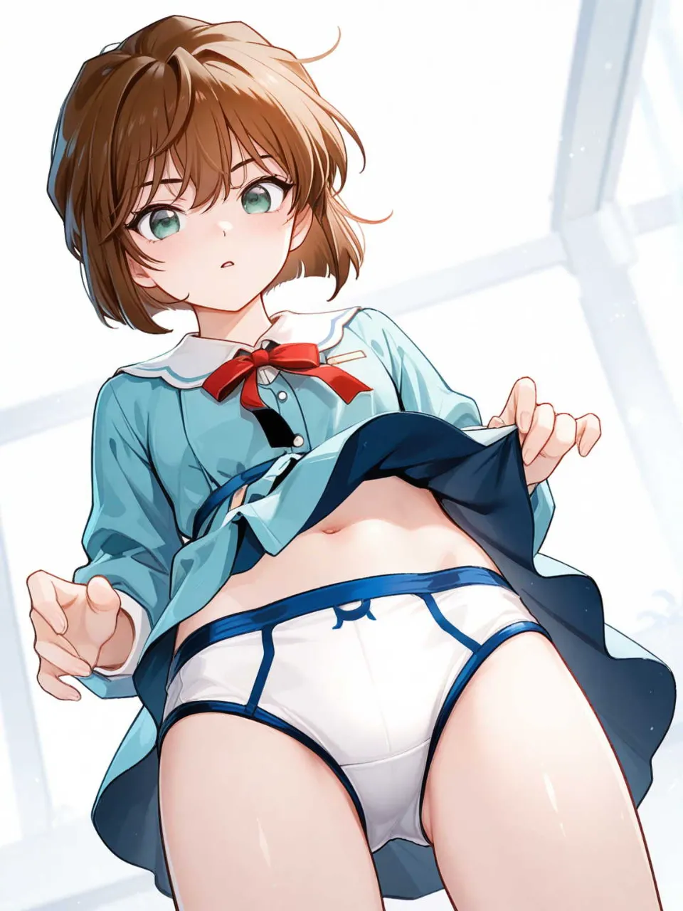 はい、私のパンツよ。 — しゅしゅさんのAIイラスト