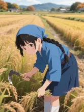 珠江「機械使おうよ……」 — Chiez0さんのAIイラスト