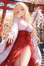 巫女 vs シスター·和か洋か の投稿作品