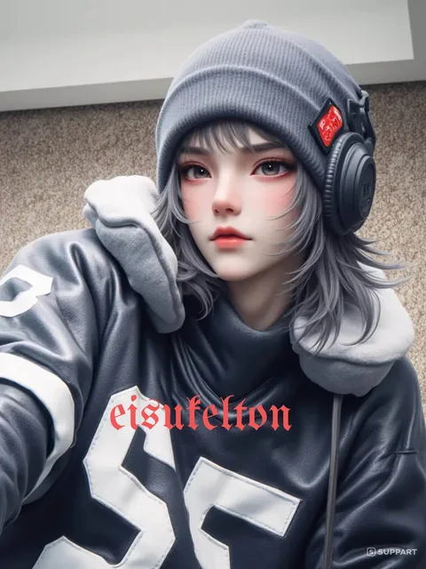 ヘッドフォン男子