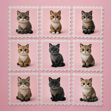 猫色々 — SUPP587421148さんのAIイラスト