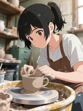 陶芸少女