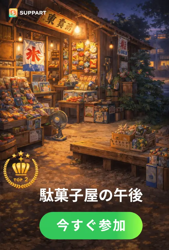 駄菓子屋の午後·今宵チャレンジ