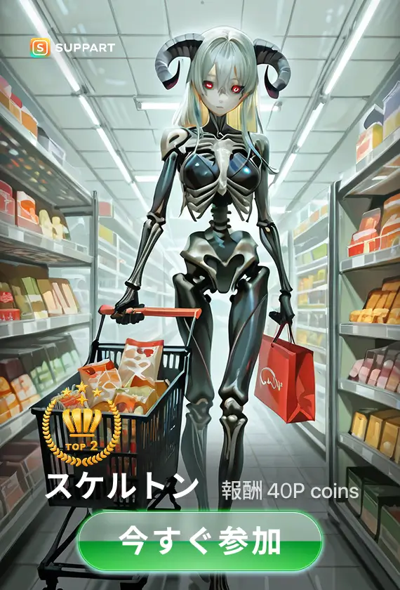 画像生成チャレンジ·スケルトン💀