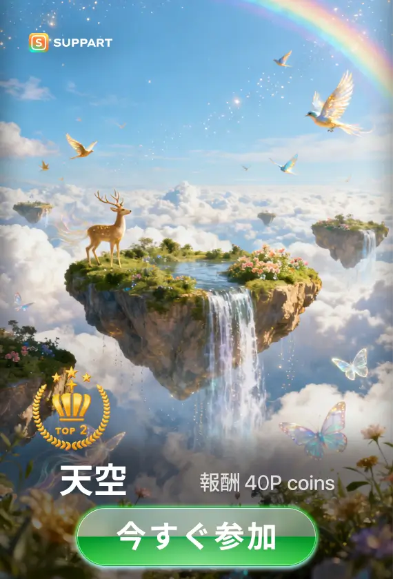 画像生成チャレンジ·天空