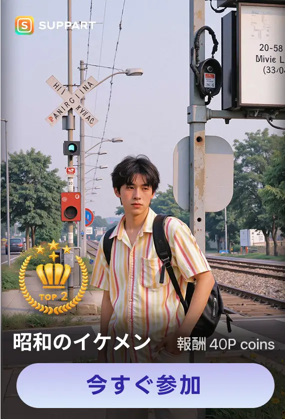 画像生成チャレンジ·昭和のイケメン
