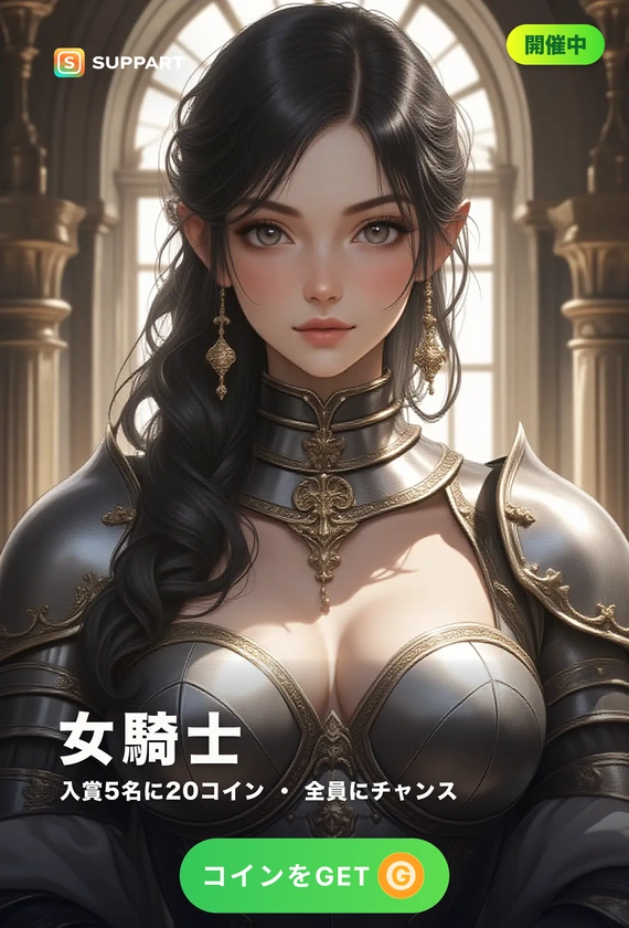 女騎士·鎧の下は薄い