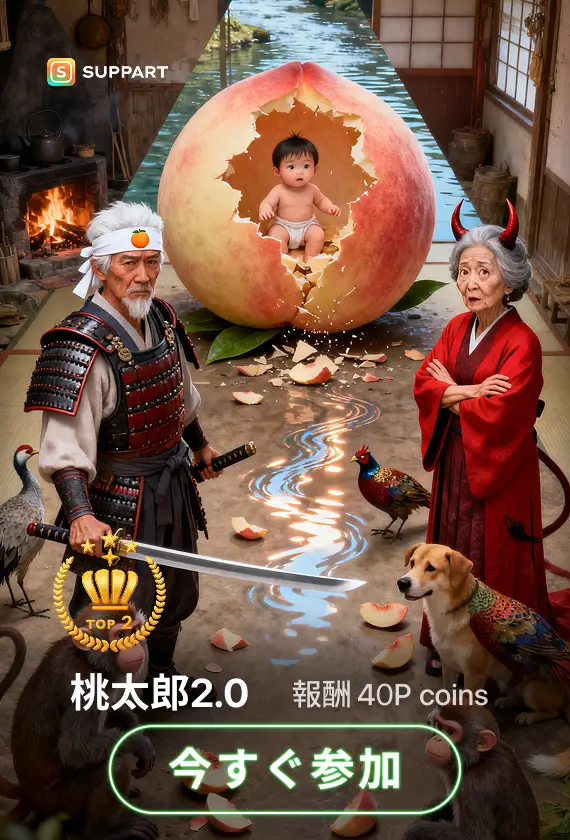 画像生成チャレンジ·桃太郎2.0