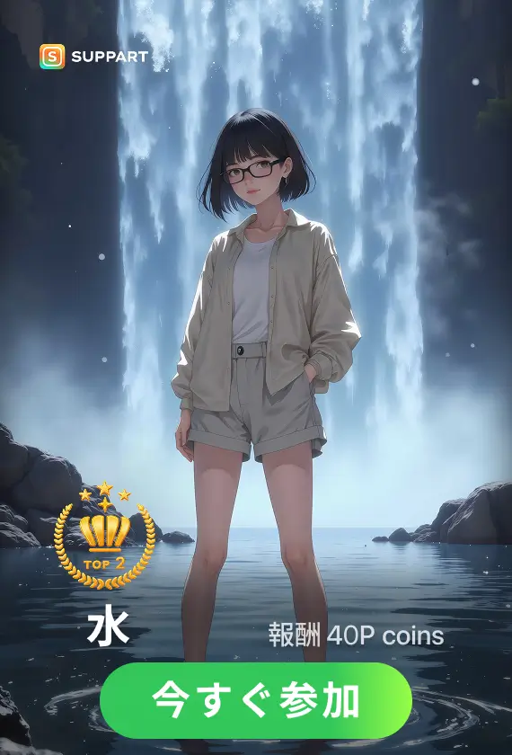 画像生成チャレンジ·水