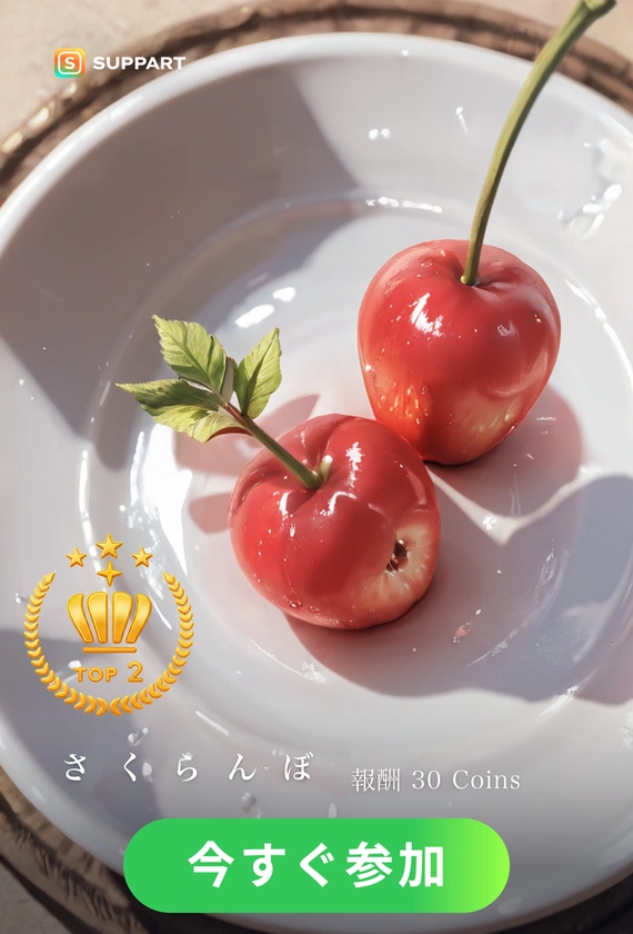 さくらんぼの季節