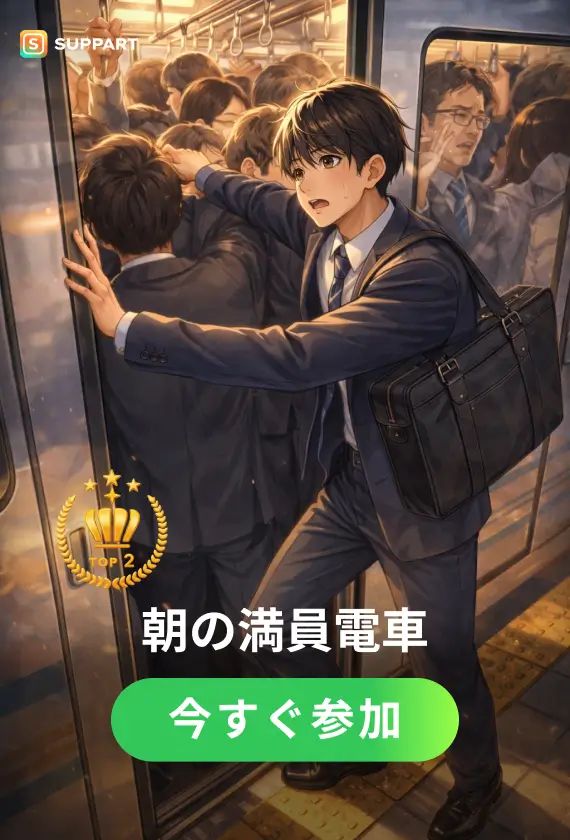 朝の満員電車·チャレンジ