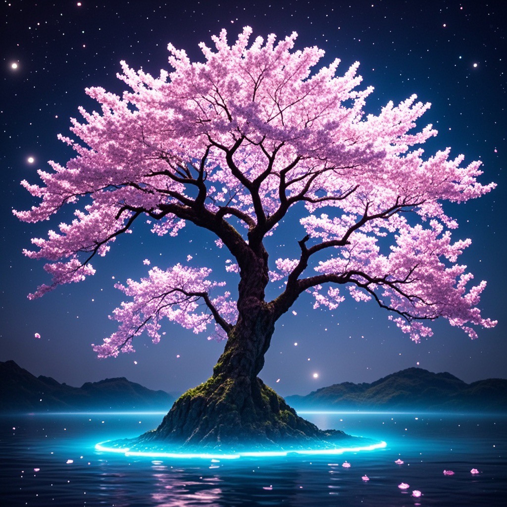 🌟 イベント第25弾·🌸 AIが筆を取ると、桜が新たな花咲く方法を得る