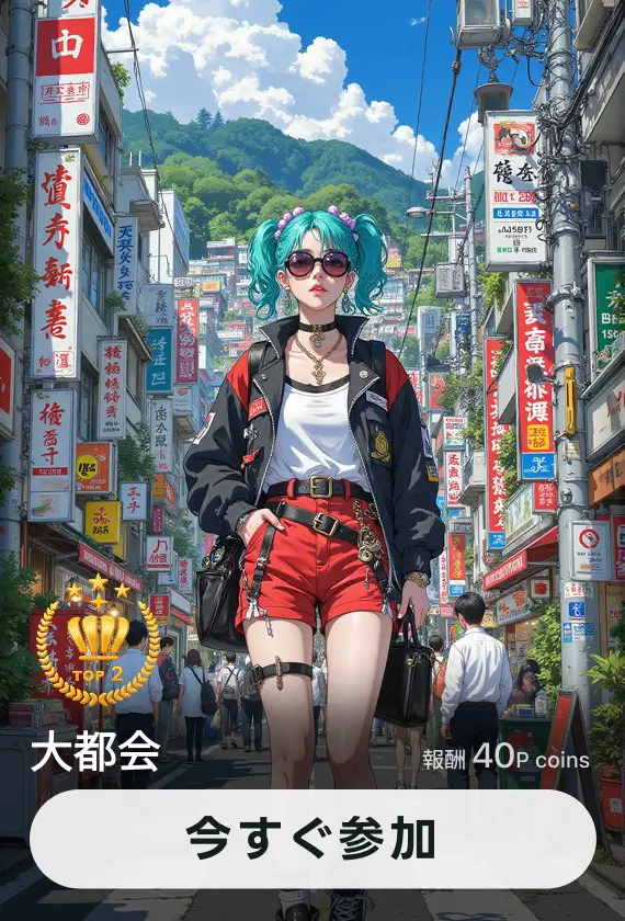 画像生成チャレンジ·大都会
