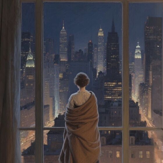 画像生成チャレンジ·秋の夜長