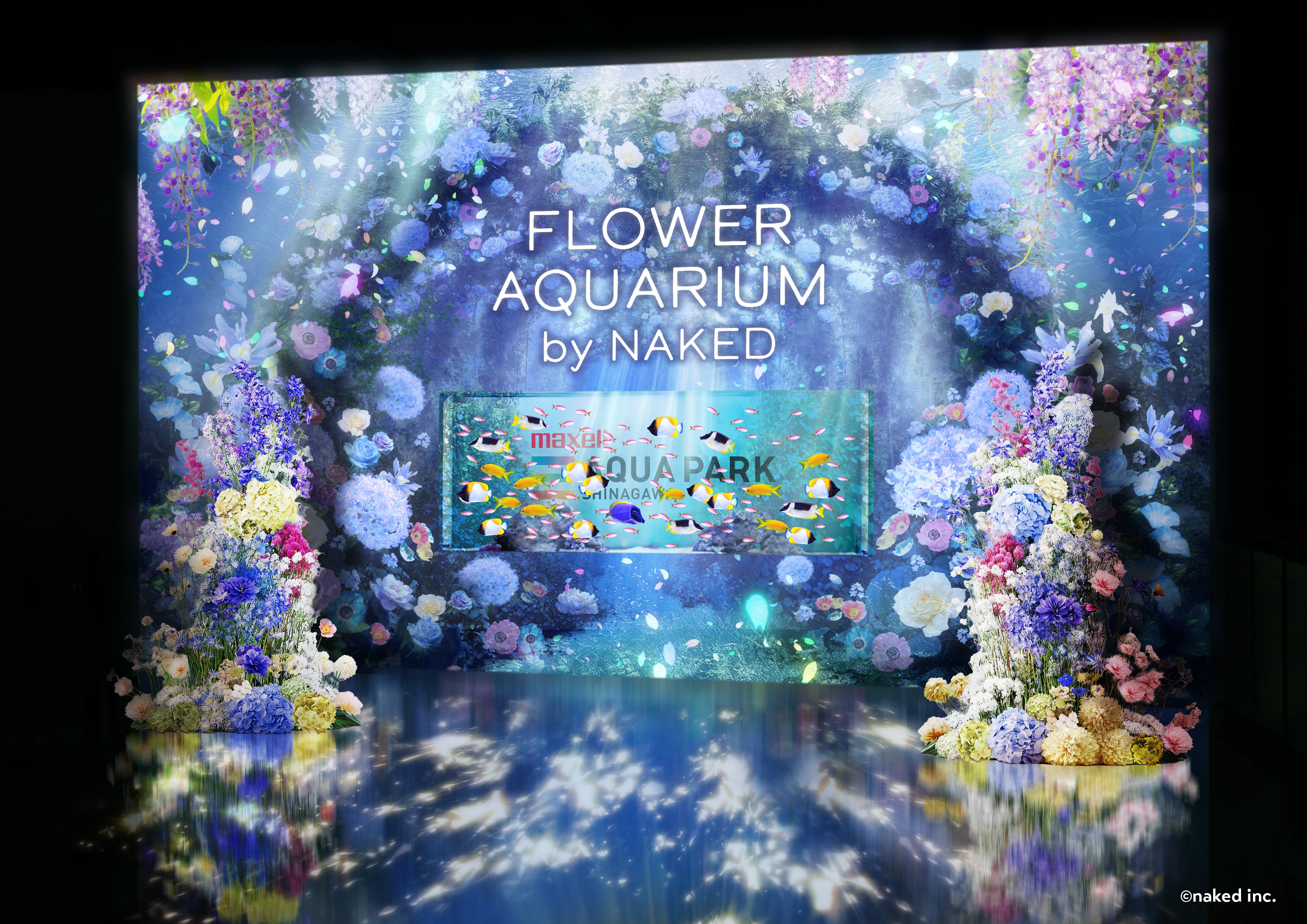 FLOWER AQUARIUM by NAKED マクセル アクアパーク品川