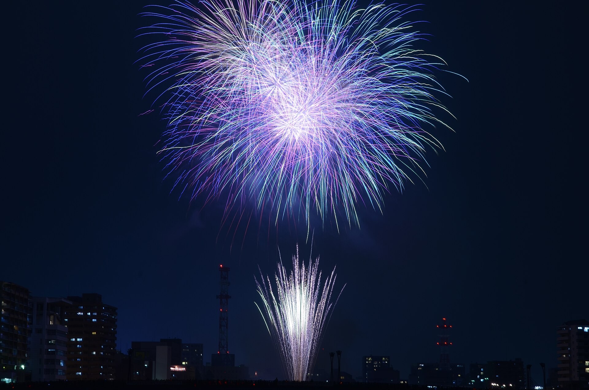 亀岡平和祭 保津川市民花火大会
