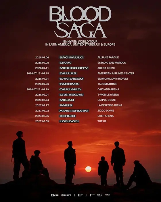 ENHYPEN WORLD TOUR 'BLOOD SAGA' IN JAPAN(大阪公演)