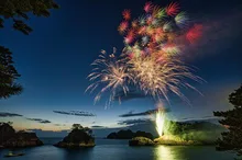 堂ヶ島夕映えの花火 2026