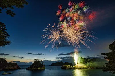 堂ヶ島夕映えの花火 2026