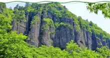 二口峡谷の紅葉