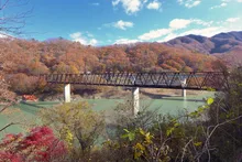野岩鉄道 会津鬼怒川線の紅葉 2026