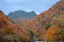西沢渓谷の紅葉 2026