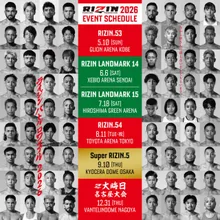 RIZIN 大晦日大会 2026