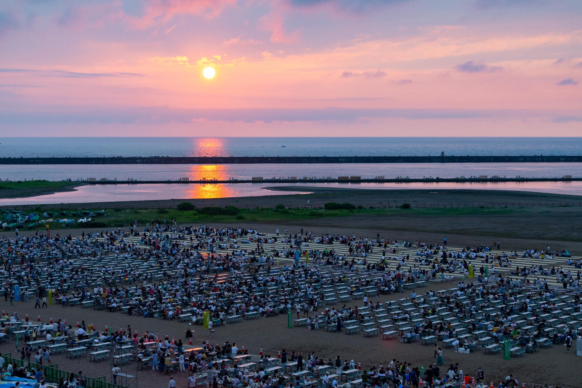 ぎおん柏崎まつり 海の大花火大会