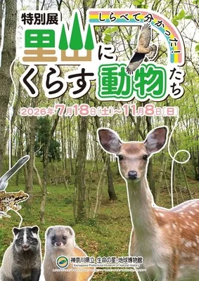 里山にくらす動物たち 2026