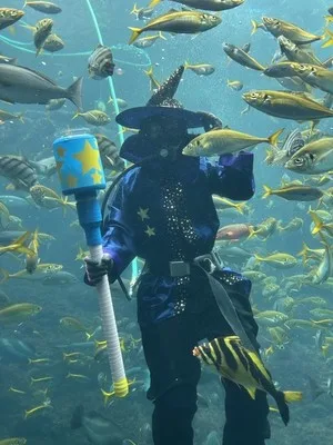 下田海中水族館に今年も仮装ダイバーがやってくる! 2026