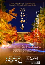 紅葉雲海ライトアップ 2026