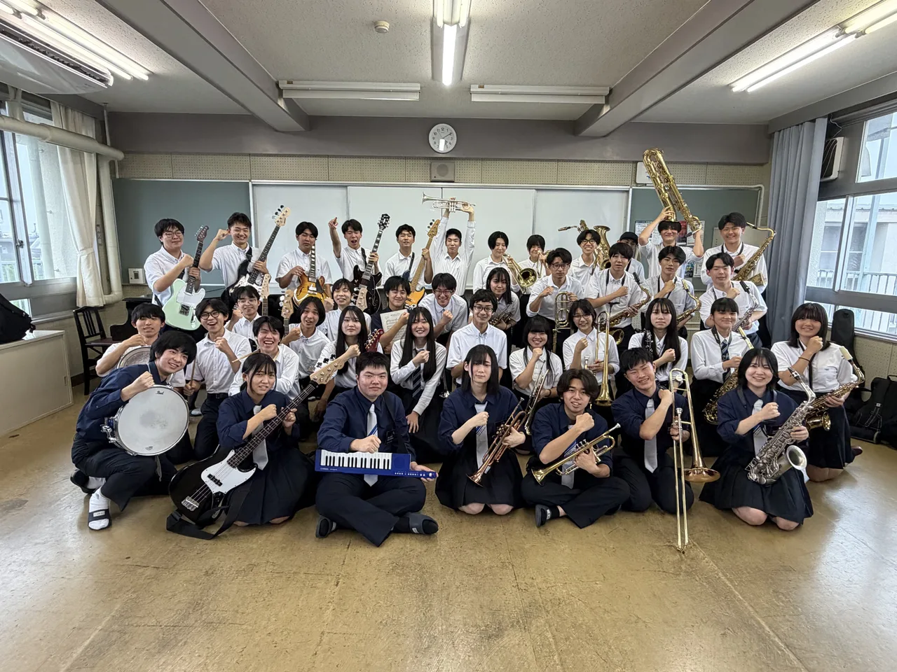 名市工ジャズバンド部が学校創立90周年を祝うコンサート 2026