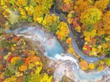 【紅葉・見ごろ】葛根田渓谷 2026