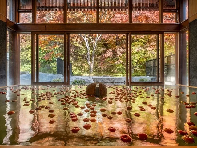 星野温泉 トンボの湯の「りんご湯」 2026