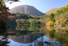 土湯温泉の紅葉 2026