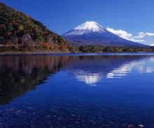 本栖湖の紅葉 2026