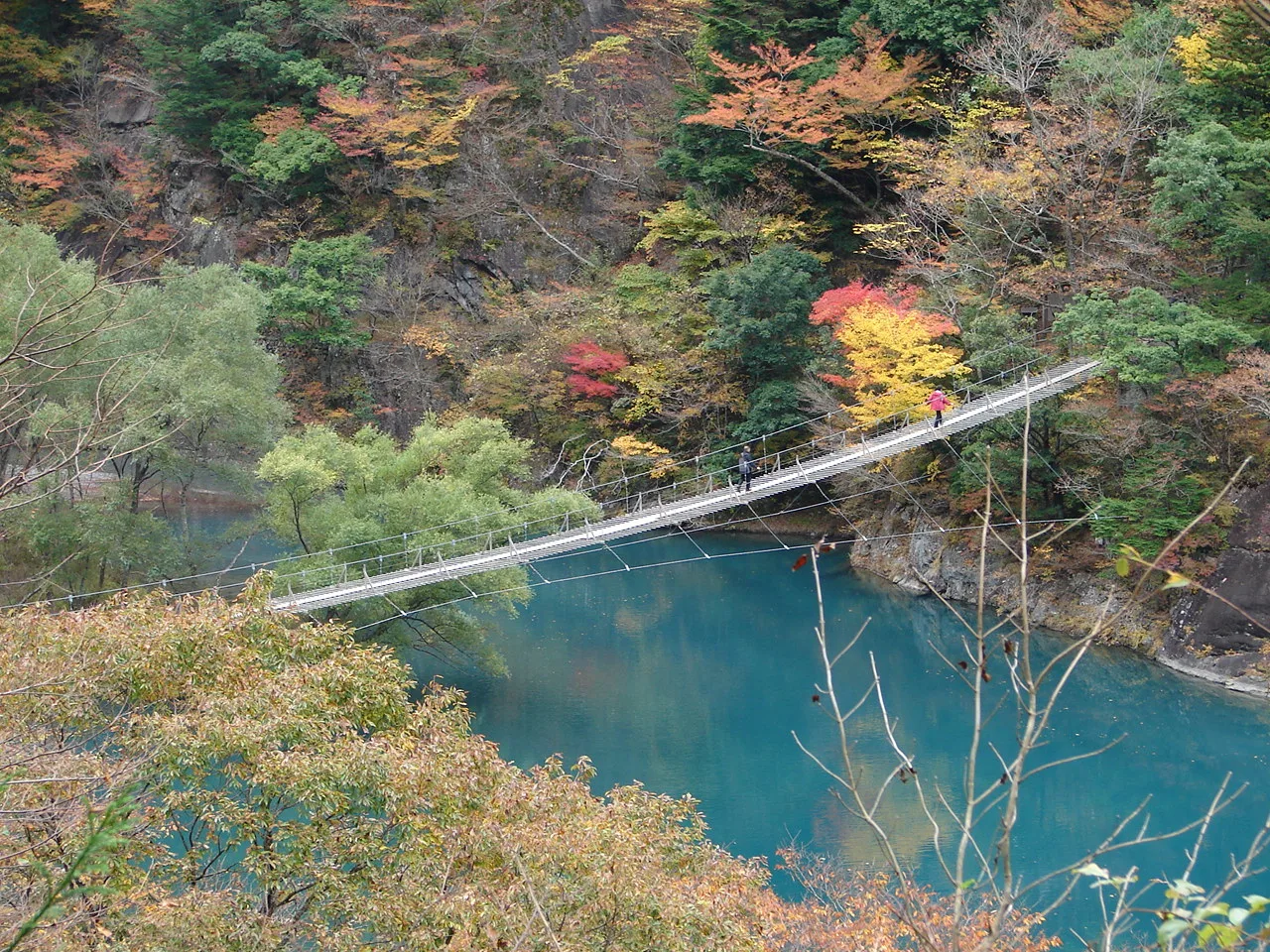 寸又峡の紅葉 2026